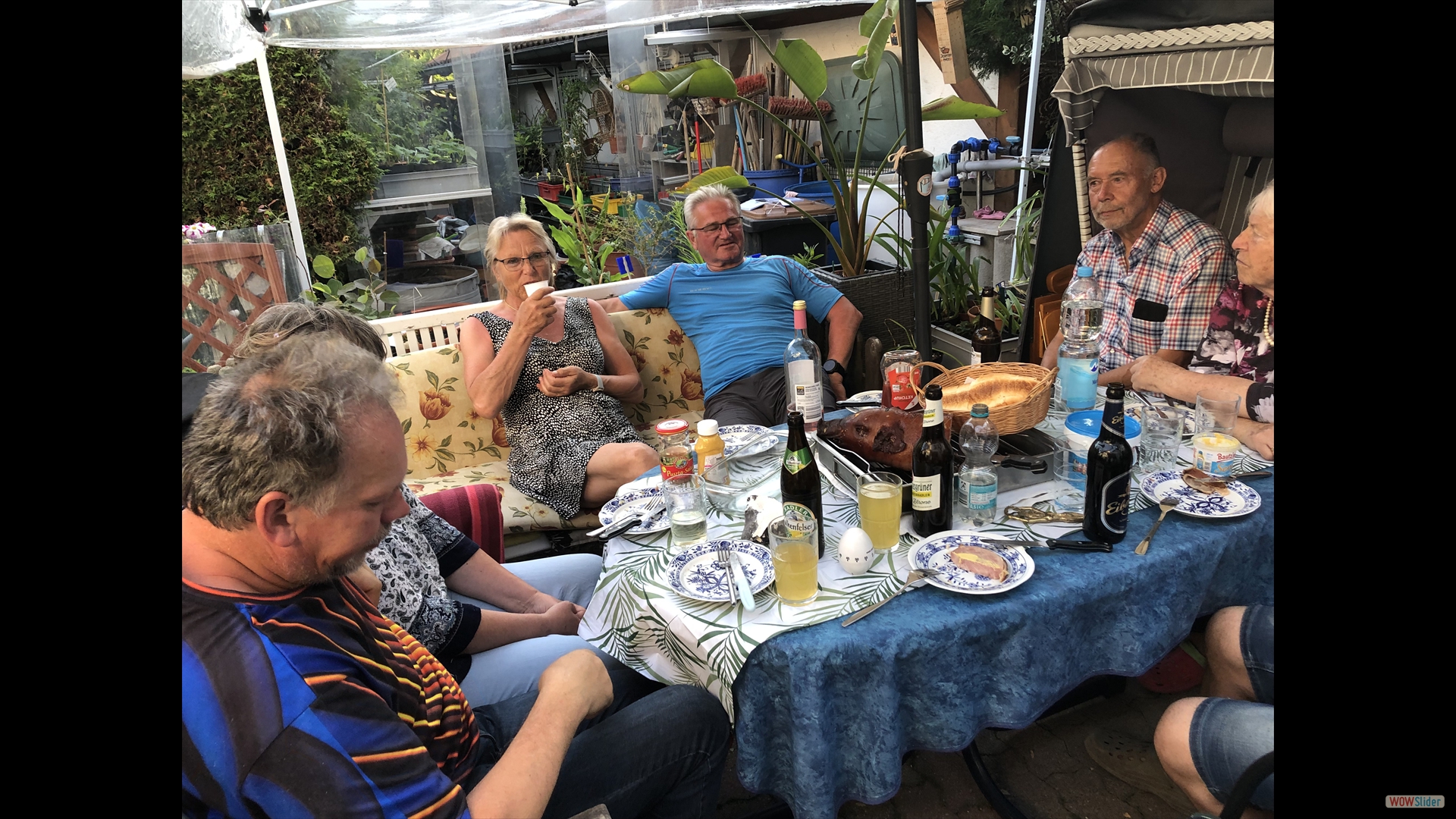 Abendessen im kleinen Kreis
